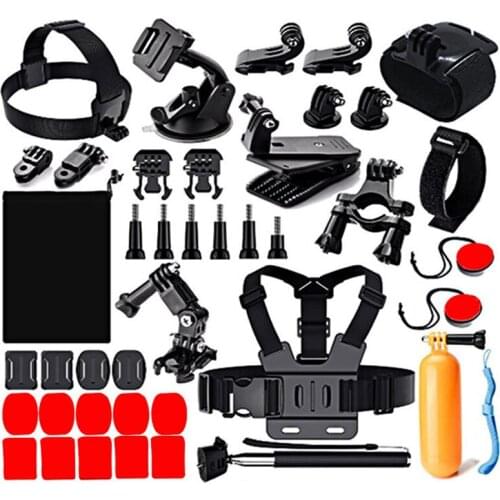 Gopro Max Accessories Set 42 in 1 For XiaoYi / SJCAM DJI OSMO Pocket Gopro Hero 8 7 Sports Camera Accessories Set Combination