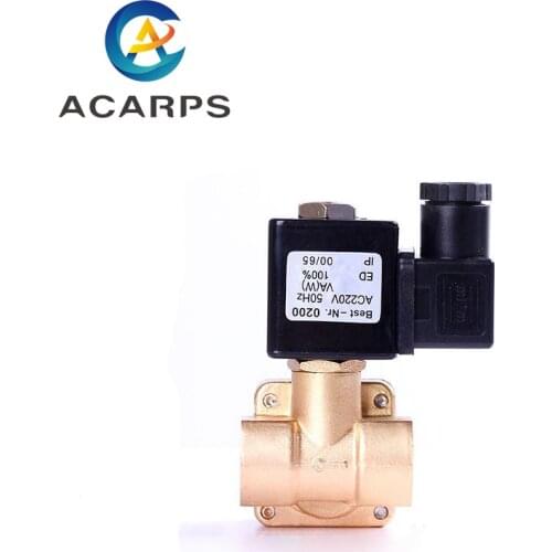 1/2 High Pressure 1.6Mpa 0927 Normally Closed Brass Solenoid Valve Pilot Solenoid Valve