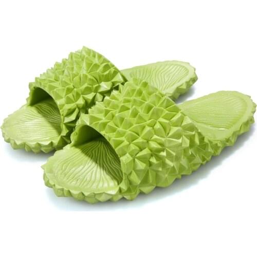 Womens Sandals Summer Home Indoor Durian Slippers Flat Soft PVC Bathroom Slides Female Beach Flip Flops Large Size 36-45