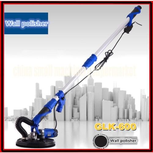 Long pole Wall polisher grinder Putty sandpaper machine shaping machine beautification machine Smooth machine no Vacuum cleaner