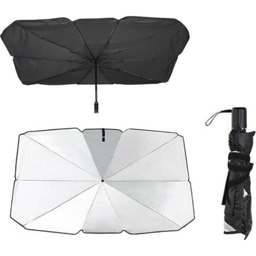 Foldable Car Sun Umbrella Interior Windshield Sunshade Cover Front Window UV Protection Shade Curtain Parasol Car Accessories