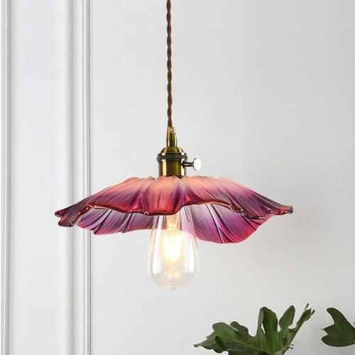 Nordic Glass Pendant Lights E27 Hanging Lamp For Living Room Bedroom Study Bedside Lamp Modern Decor Home Pendant Lamp Fixture