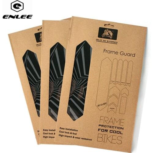 3D Frame Reflective Stickers Cycling Bike Stickers Decals Bike Frame Sticker Protection Film Bicycle Protect Removeable