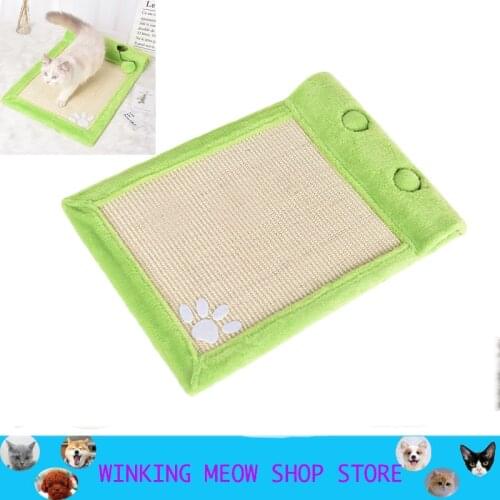 Pets Cat Toy Goods Scratcher Bed Paw Plush Interaction Interesting Ball Grabbing Plate Security Animal Products Chew Toy