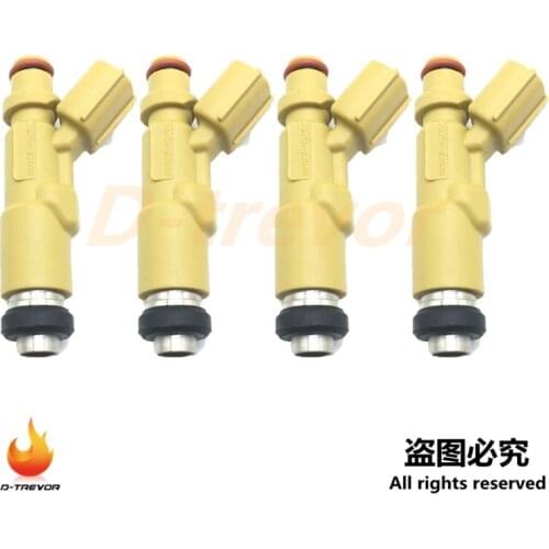 4pcs 23250-22030 Fuel Injector for 2000-2003 Corolla Avensis Celica Rav4