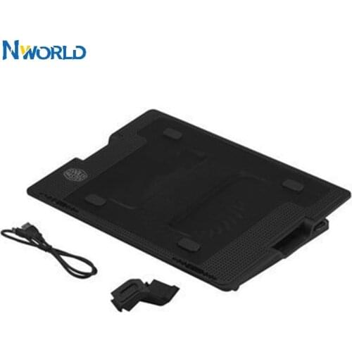 External Dual USB Blue LED Stand Notebook Laptop Fan Cooling Pad Air Cooler Cooling Pad Holder For 9 to 17 Inch Notebook PC