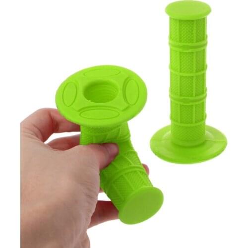 1 Pair 7/8inch Universal Motorcycle Hand Pro Grips Dirt Bike Motocross Handlebar 40GF