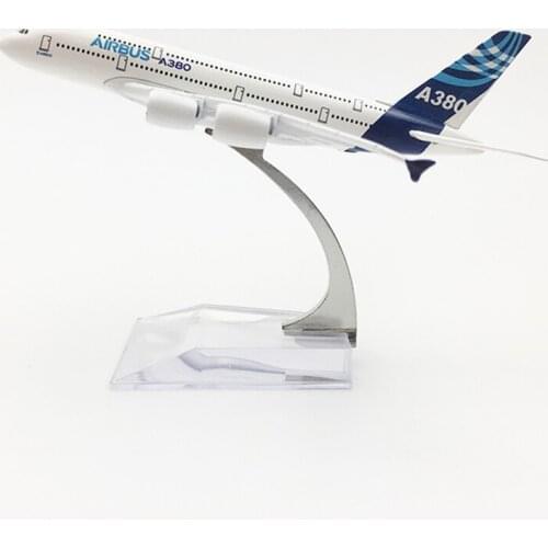16CM 1:400 Scale Airplanes Airbus A380 Prototype Airplane Plane Diecast Alloy Aircraft Model Toy Kid Gift Collectible Decoration