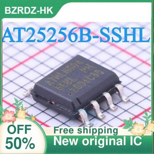 2-10PCS/lot AT25256B AT25256B-SSHL-T 5EB L B SOP8 New original IC