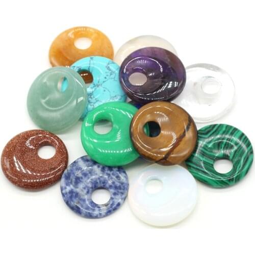 2Pcs New Style Hot Sale Natural Stone Beads Loose Bead For Jewelry Making DIY Necklace Pendant Bracelet Earrings Accessory