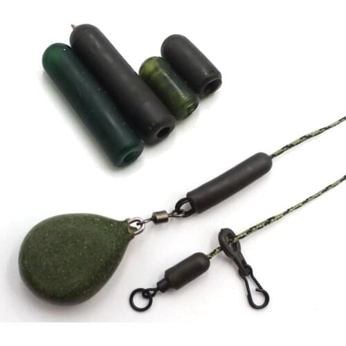 20PCS Carp Rig Ring Stops Fishing Beads Feeder Ring Swivel Carp Fishing Accessories Tackle Equipment