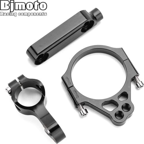Bjmoto Moto VERSYS1000 CNC Steering Damper Bracket Support Mounts Kits For Kawasaki VERSYS 1000 2012 2013 2014 2015 2016