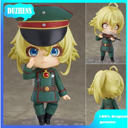 Saga of tanya the evil Tanya Degurechaff Q version figma PVC Action Figure Anime Figure Model Toy Figure Collection Doll Gift