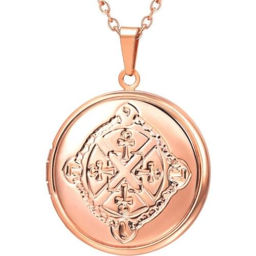 Classical Pendant Chain Jewelry Egyptian Cross Vintage Women Charm Fits for Birthday Gift Free Shipment P3516G