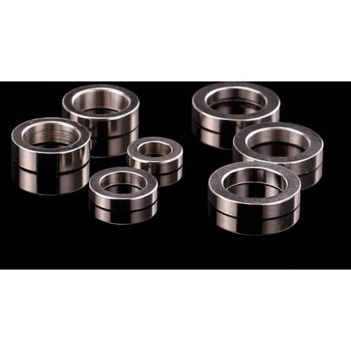 10pcs/lot 8 10 12 14 16mm Stainless Steel Round Big Hole Bead Loose Spacer Beads for DIY Jewelry Making Wholesale Accessories