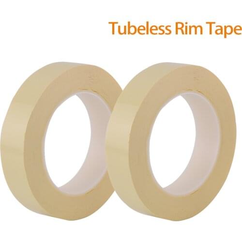 Bicycle Tubeless Rim Tape 50 Meters 21/23/25/27/29/31mm Width MTB Road Bike Wheel Carbon Wheelset Tubular Gluing Tape Bike parts