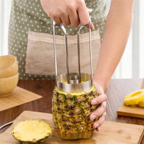 Stainless Steel Pineapple Peeler Machine Corer Slicer Peeler Cutter Parer Pineapple Slicers For Hotel