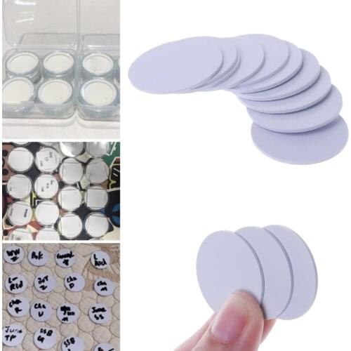 10PCS Ntag215 NFC Tags Phone Available Adhesive Labels RFID Tag 25mm