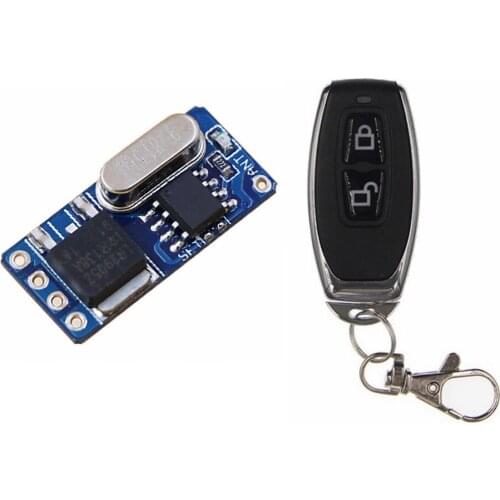3.7V5V12V Wide Voltage Micro Mini Remote Control Switch Battery Power Supply Led Light Small Switch Module On And Off Module