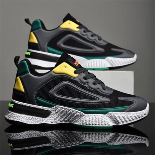 Mens shoes Man Running Shoes Comfortable Breathable Mens Sneaker Casual shoes Antiskid Wear-resistant Jogging Men Sport Shoes