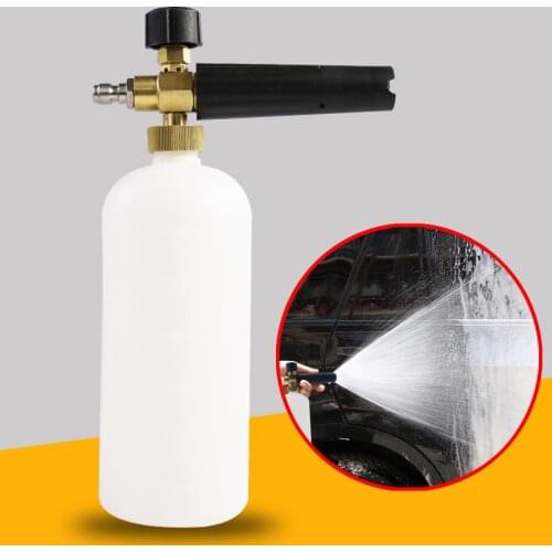 1L Car Wash Foam Pot PA High Pressure Car Foam Wash Snow Soap Lance Foam Nozzle Foam Cannon Generator for Karcher Car Washer