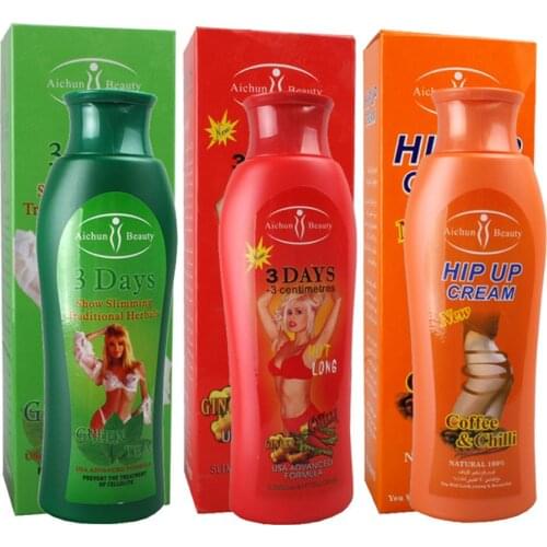 2016 3 Days Herbal Green Tea ,Coffee,Pepper Slimming Cream Gel 200ml Fat Burner Fast Weight Loss Anti Fat Burning Cream