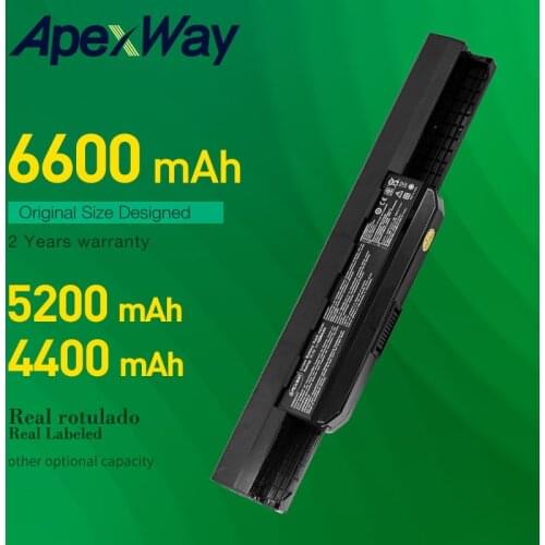 Laptop battery for ASUS K53S K53SV K53T K53TA K53TK K53U K53Z K54 K54C K54H K54HR K54HY K54L K54LY K84 K84C K84H K84HR K84HY