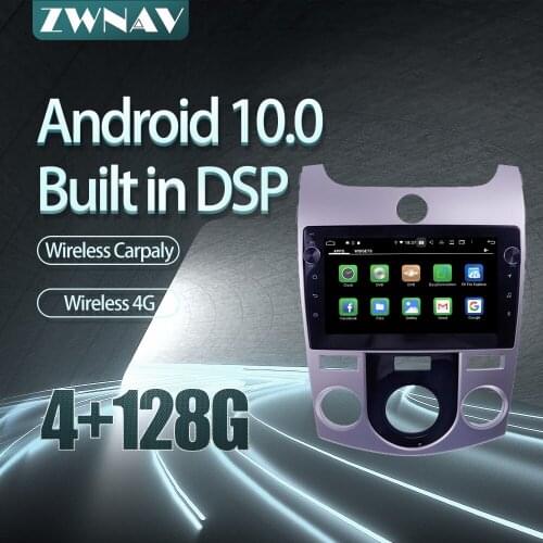 For KIA Cerato 2008-2013 Car radio player Android 10 PX6 64GB GPS Navigation Multimedia Player Radio