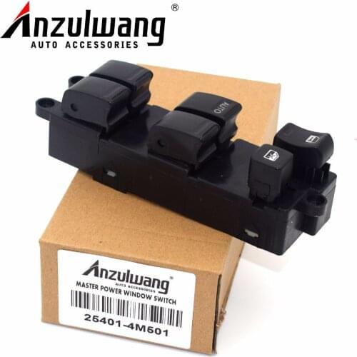 Auto parts 25401-4M501 254014M501 Power Window Lifter Regulator Master Control Switch For Nissan Pulsar N16 SR20