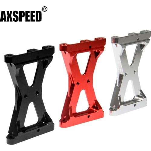 AXSPEED Aluminum Alloy Rear Chassis Brace Crossmember Beam for Traxxas TRX-4 TRX4 1/10 RC Crawler Car Upgrade Parts