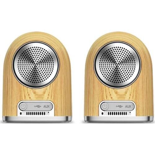 D10 Bluetooth Speaker Wooden 3.7 1000mAH Waterproof Audio Portable Speaker Outdoor subwoofer bluetooth Speaker Wireless Soundbar