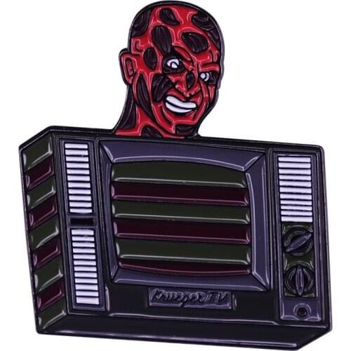 Krueger TV Horror Pin Brooch Inspired by A Nightmare On Elm Street 3: Dream Warriors