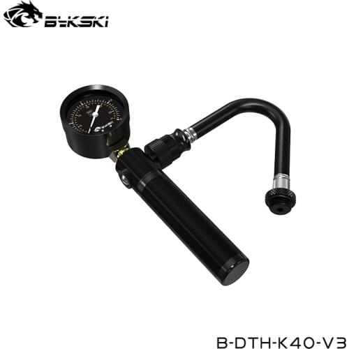 Bykski Custom Liquid Building Leak Tester ,PC Case Water Cooling Sealing Tester Tools ,G1/4 " B-DTH-K40-V2