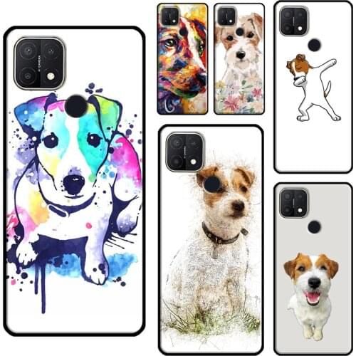 Jack Russell Terrier Case For OPPO A53 2020 A31 A9 A5 A52 A72 Reno 4 Pro 2 Z A3S A5S A83 A91 A15 Phone Cover