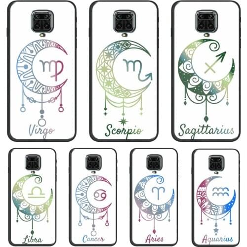 ASTRONOMY ZODIAC HOROSCOPE DREAM CATCHER For Xiaomi Redmi Note 10 7 8 9 Pro Note 8T 9S Case For Redmi 9T 9A 9C K40 Pro Cover