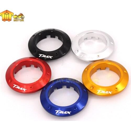 CK CATTLE KING For Yamaha TMAX T-max 530 2013 2014 2015 New Arrival Motorcycle Ignition Switch Cover Key Switch Protector Ring
