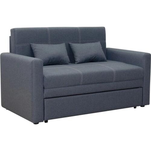 Sleeper Sofa Modern Fabric Linen Upholstered Convertible Folding Sofa, Loveseat Couch Bed, Love Seats Furniture for Apartment