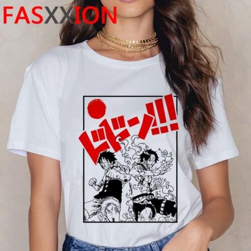 One Piece Nakama t shirt summer top men casual ulzzang grunge japanese summer top t shirt graphic tees women