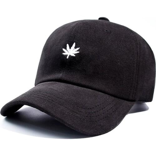 Hat women Leaves Embroidery Baseball Cap Korean Japanese Art Small Fresh Peaked Cap Female Student Couple Print Hat Men Adult