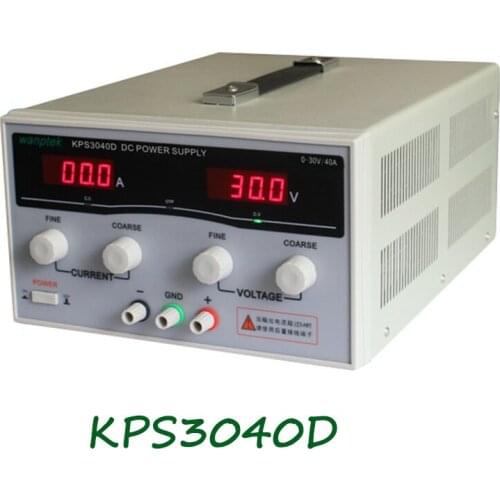 KPS3040D High precision High Power Adjustable LED Dual Display Switching DC power supply 220V EU 30V/40A