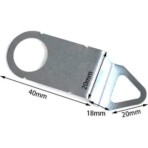 10pcs/lot Sliver Colors Alloy Wall Clock Hooks DIY Clock Movement Mechanism Metal Hanging Accessories