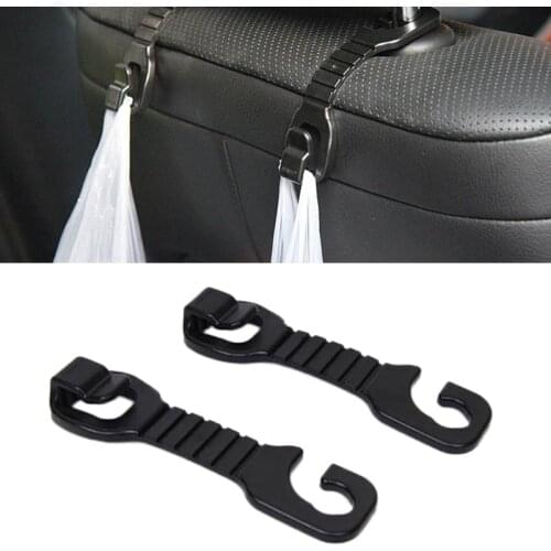A Pair Of Car Chair Hooks Universal Articles Debris Hook Utility Vehicle Hook Car Seat Headrest Hook Organizer Holder Tidy