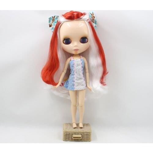 Joint doll 12 inch,Blyth girl with mix hair (JBG-29)