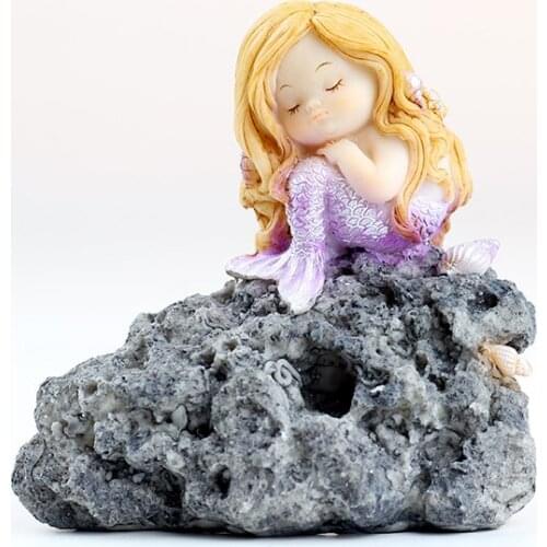 Silicone Soap Candle Mold 3D Mermaid Doll Craft Handmade Resin Mould