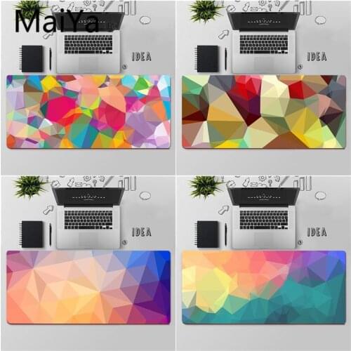 Maiya Top Quality Beautiful Kaleidoscope Geometry Laptop Gaming Mice Mousepad Free Shipping Large Mouse Pad Keyboards Mat