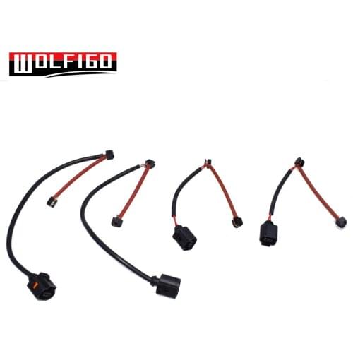 WOLFIGO New Front L/R 7L0907637 Rear L/R 7L0907637C Brake Pads Sensor For AUDI Q7 PORSCHE CAYENNE VW T-OUAREG 7L0907637B