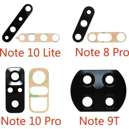 Back Rear Camera Lens Glass Cover Replacement For Xiaomi Redmi Note 8 9 pro 9s 10 Redmi K20 K30 Pro Mi 9 SE 9T 10