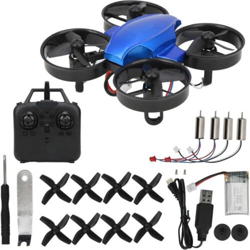 2.4GHZ DIY Mini Drone Portable Adjustable Remote Control RC Helicopter Quadcopter 3D Flip