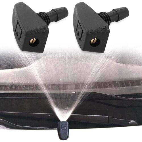2Pcs Plastic Windshield Wiper Washer Spray Nozzle for Kia rio ceed sportage cerato soul hyundai creta elantra i30 hb20