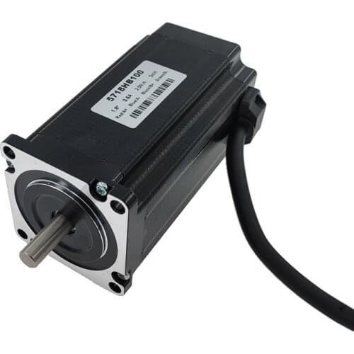 57BYG 100mm 2 phase 1.8 degree 3.6A 2.5N.m stepper motor hybrid driver motor Nema 23 Step Motor